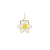 Daisy Flower Pendant in 14K Yellow Gold