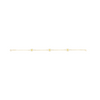 Daisy Flower Bracelet in 14K Yellow Gold