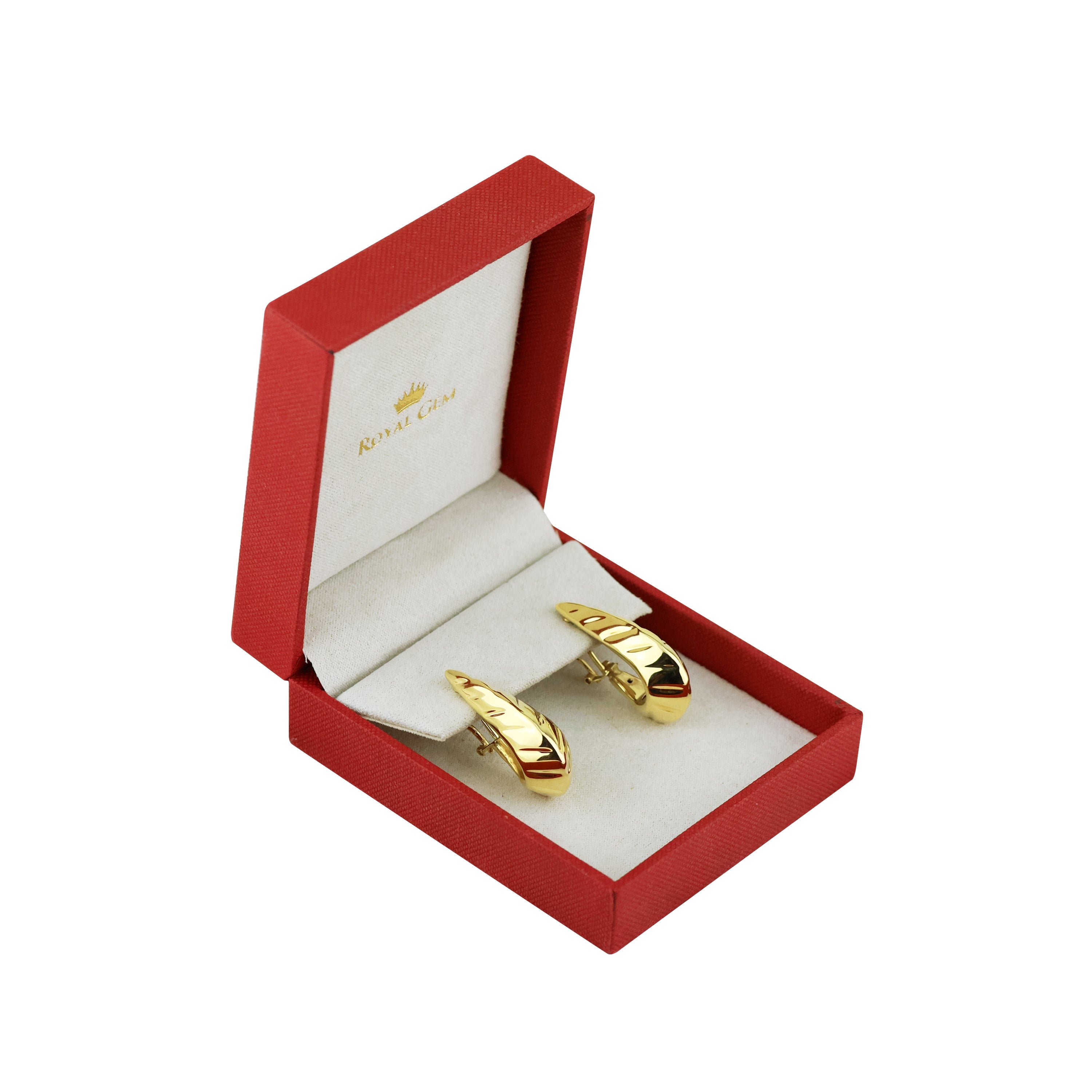 Set to Go Gold Hoop Earrings