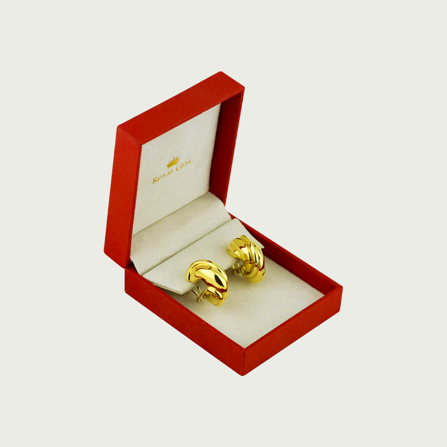 On Repeat Gold Hoop Earrings