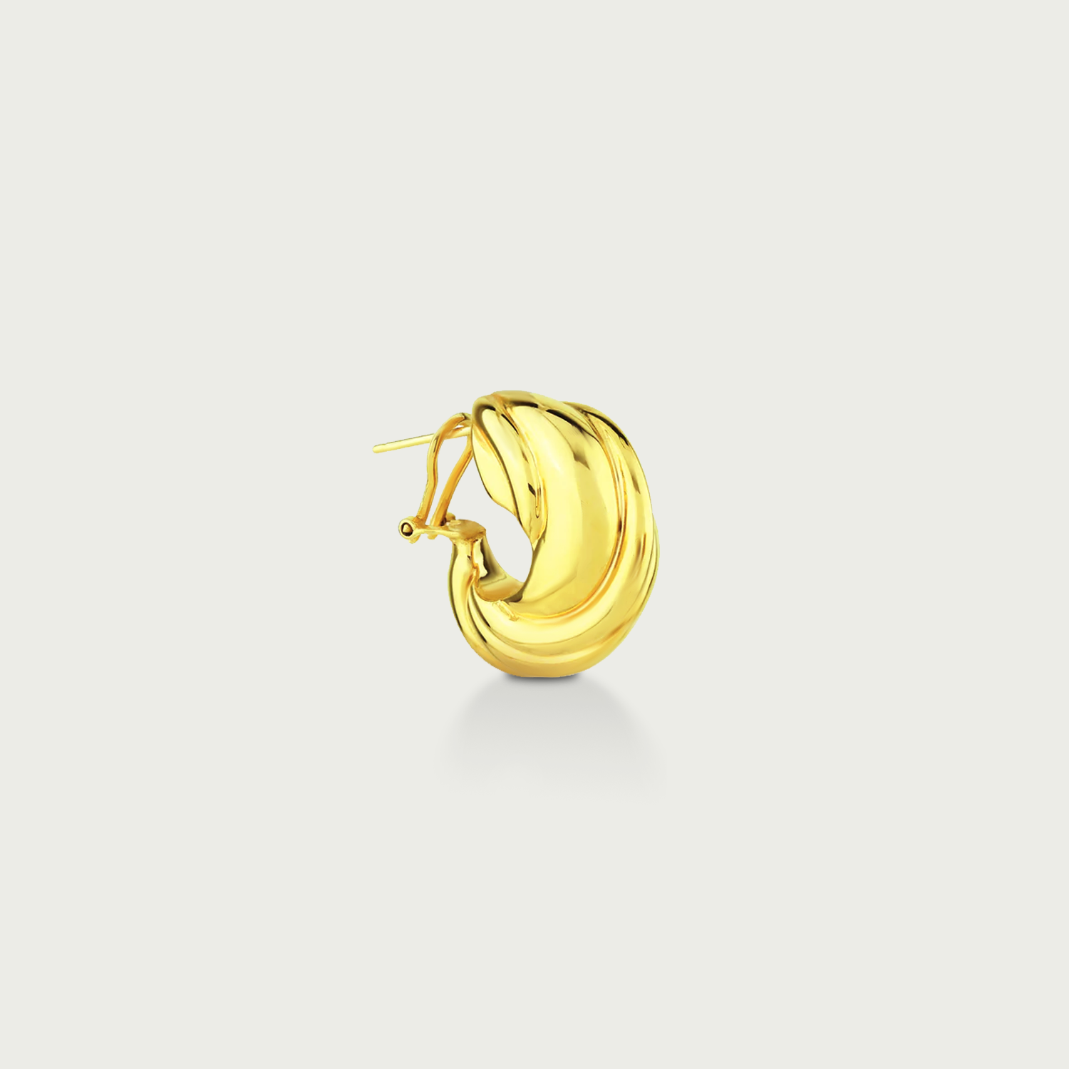 On Repeat Gold Hoop Earrings