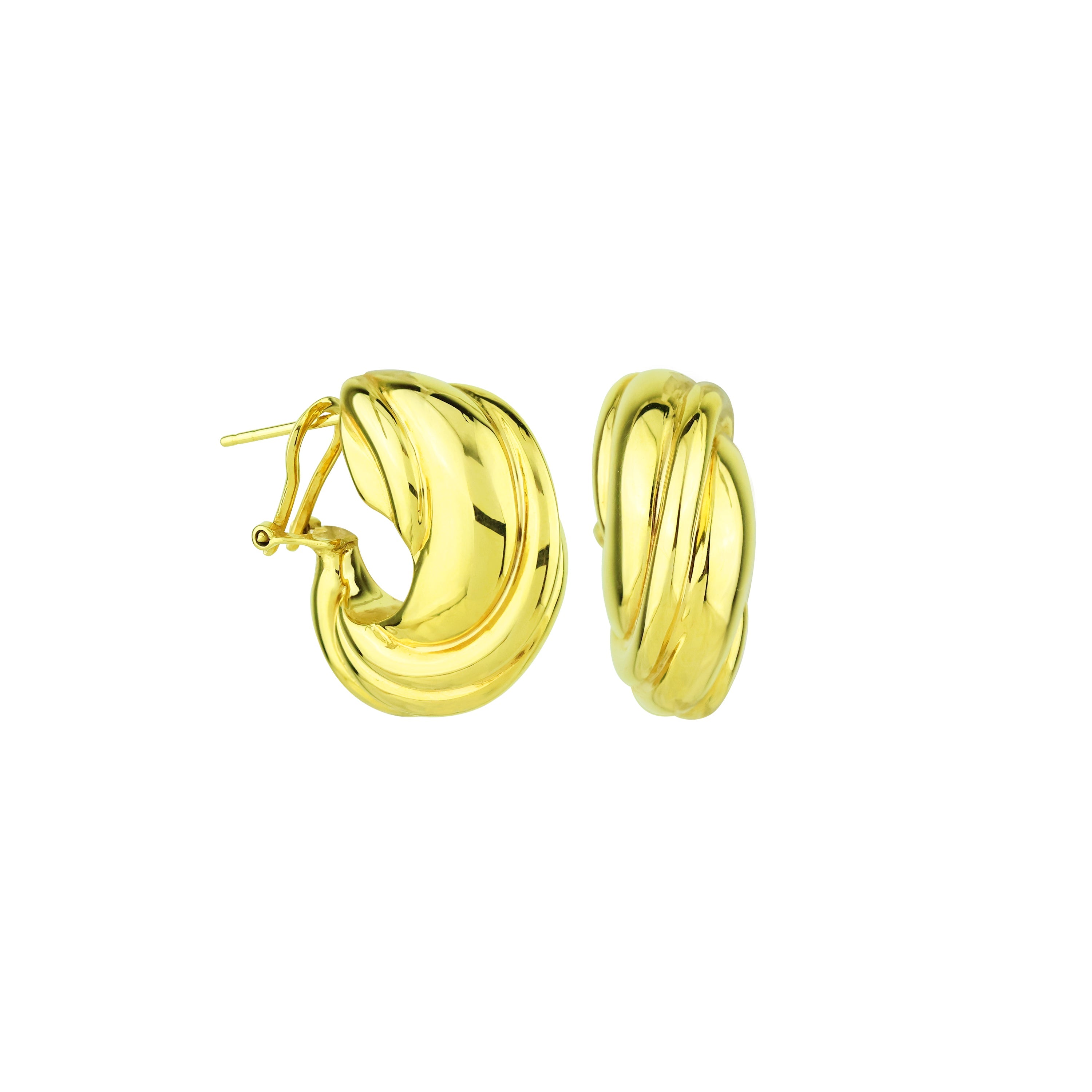 On Repeat Gold Hoop Earrings