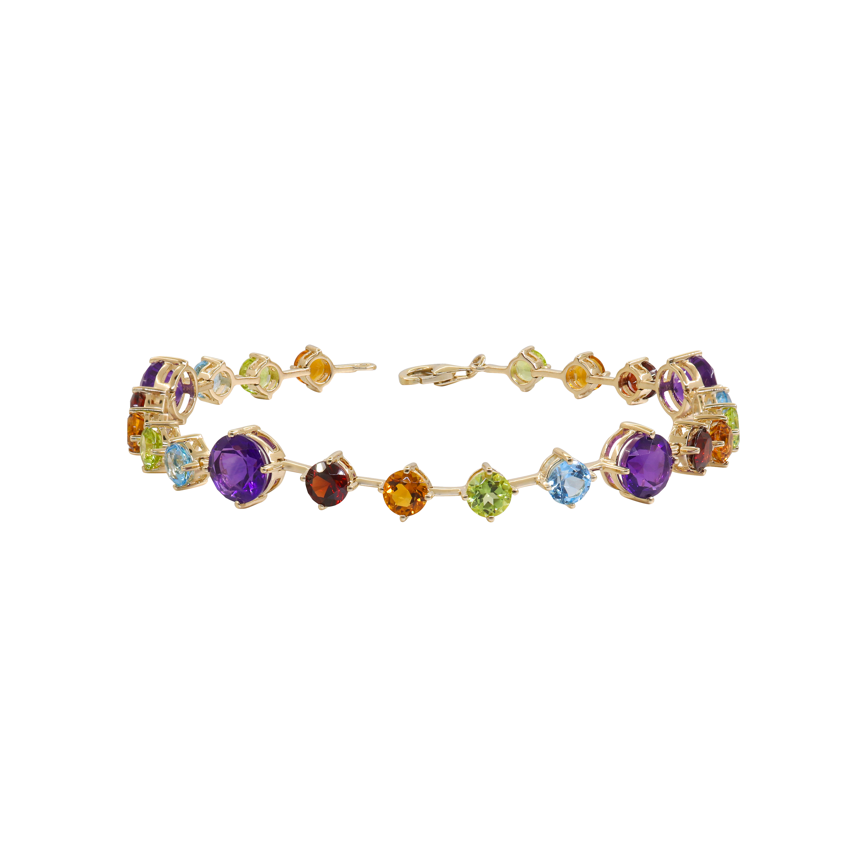 Kaleidoscope Gemstone Bracelet
