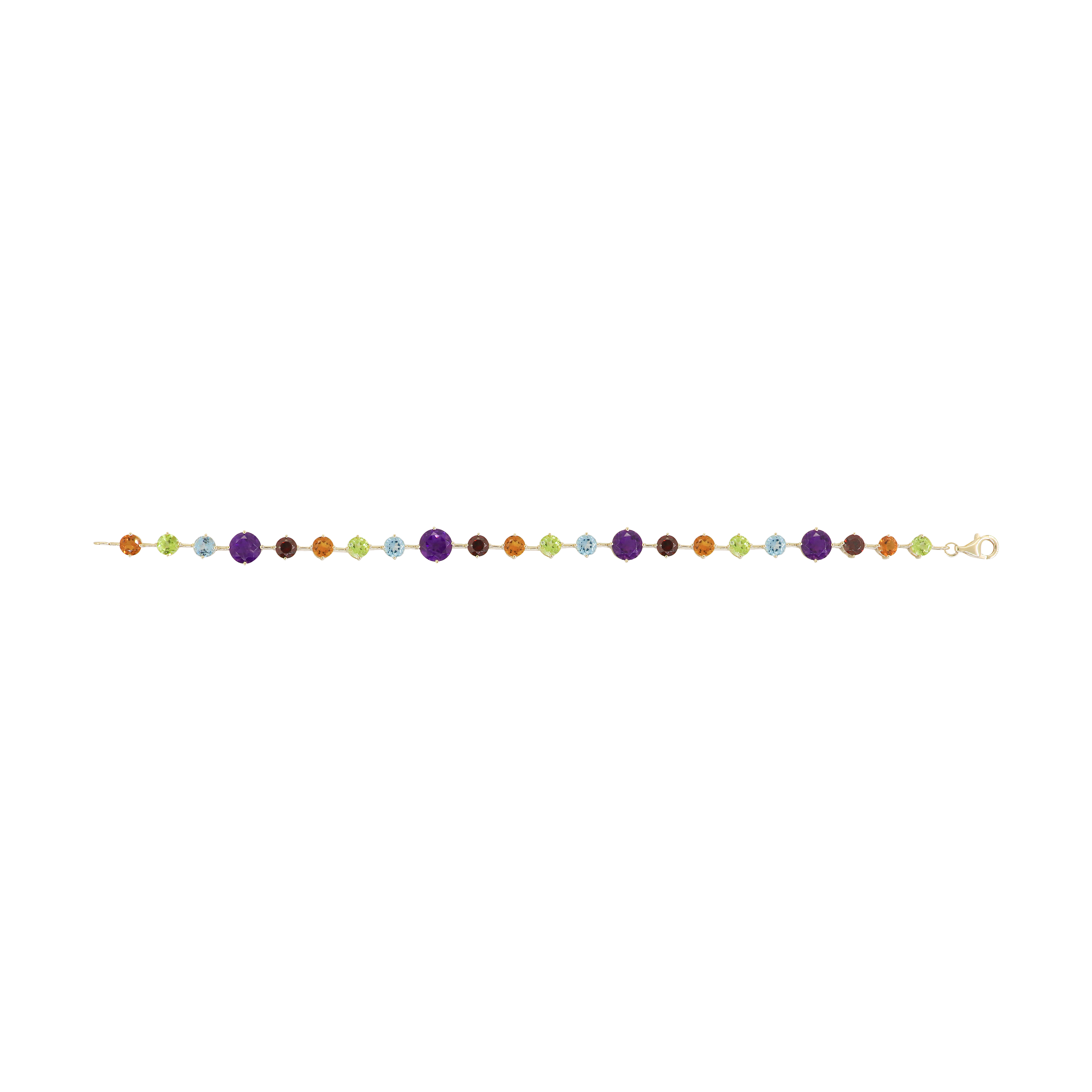 Kaleidoscope Gemstone Bracelet