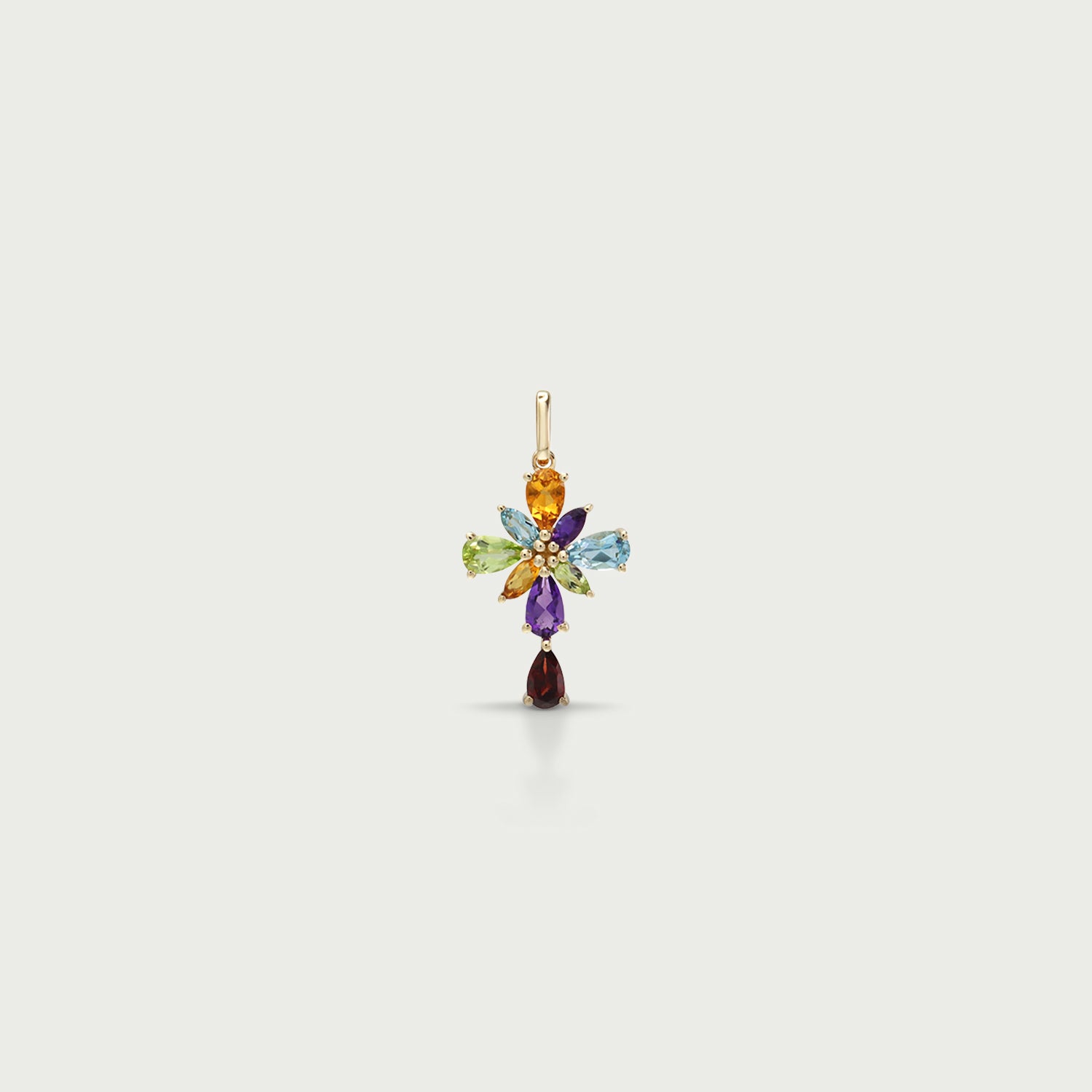 Blooming Faith Cross Pendant