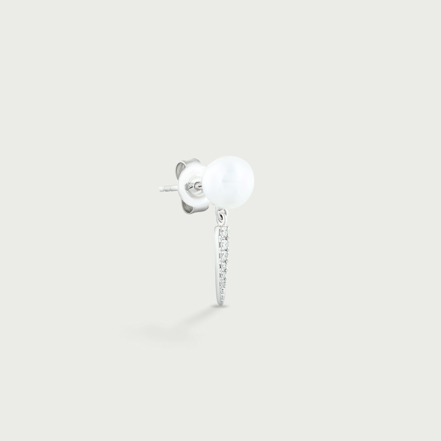 Swept by Sea Pearl Dangling Earrings