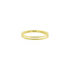 Dainty Double Stack Rope Ring