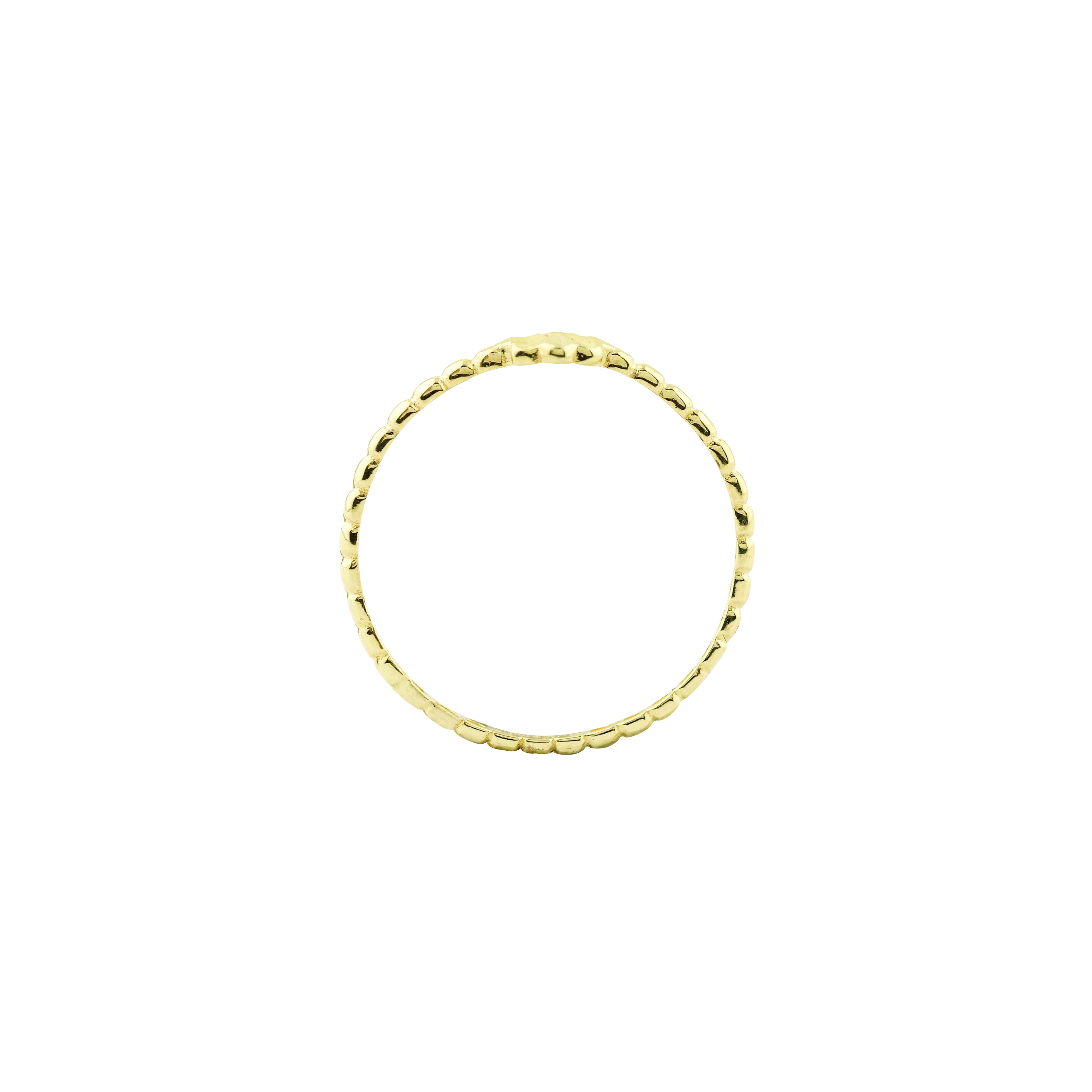 Clock-Out Chic Flower Gold Ring