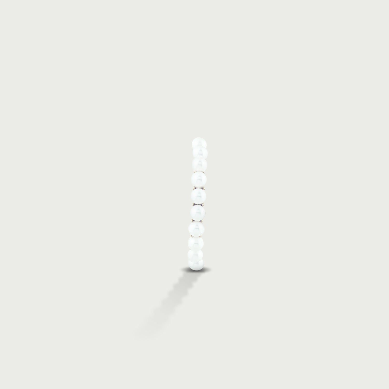 Ocean Muse Pearl Hoop Earrings
