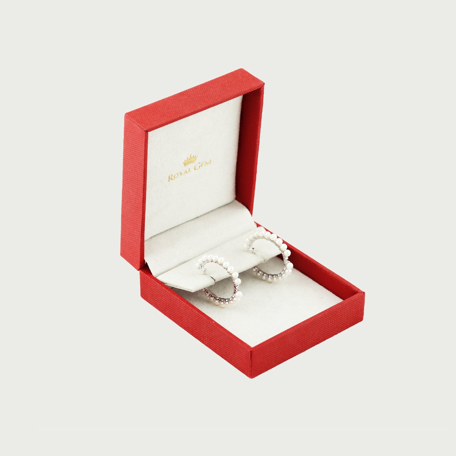 Ocean Muse Pearl Hoop Earrings