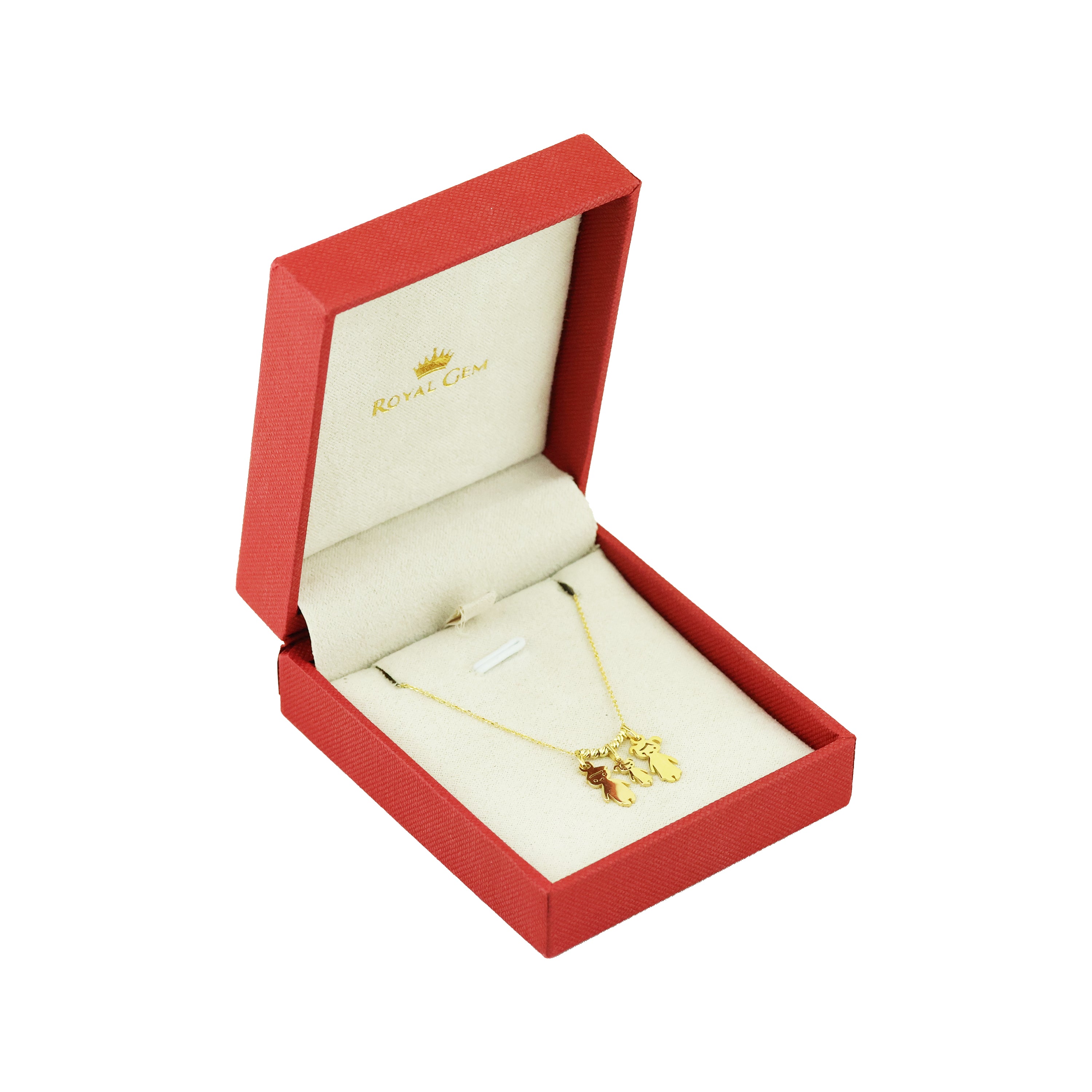 Happy Family Gold Necklace