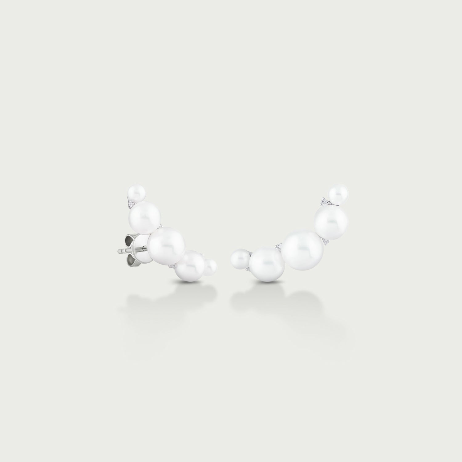 Saltwater Serenity Muse Pearl Stud Earrings