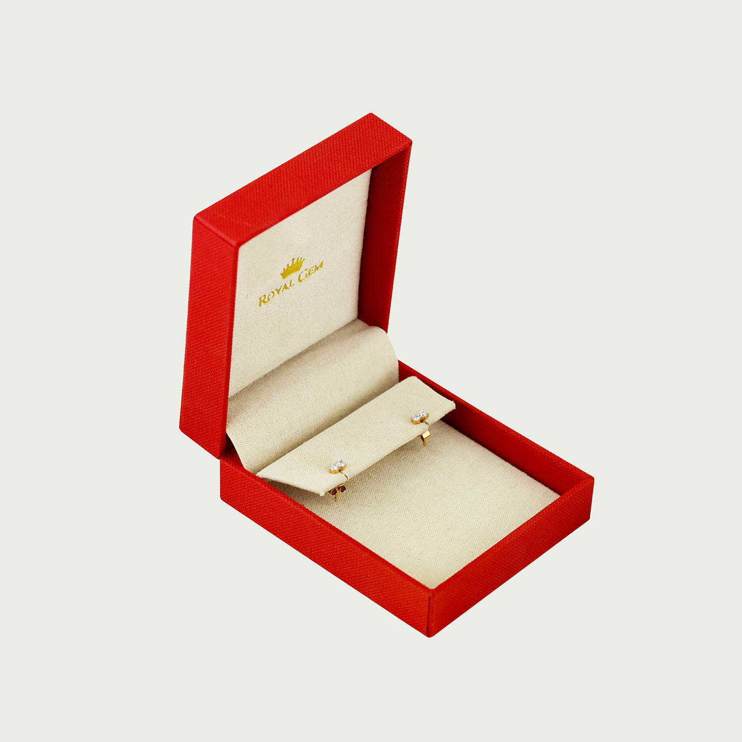 Stellar Solace Duo Diamond Stud Earrings