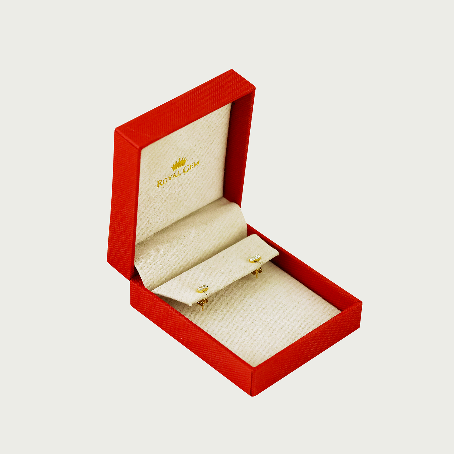 Stellar Solace Duo Diamond Stud Earrings