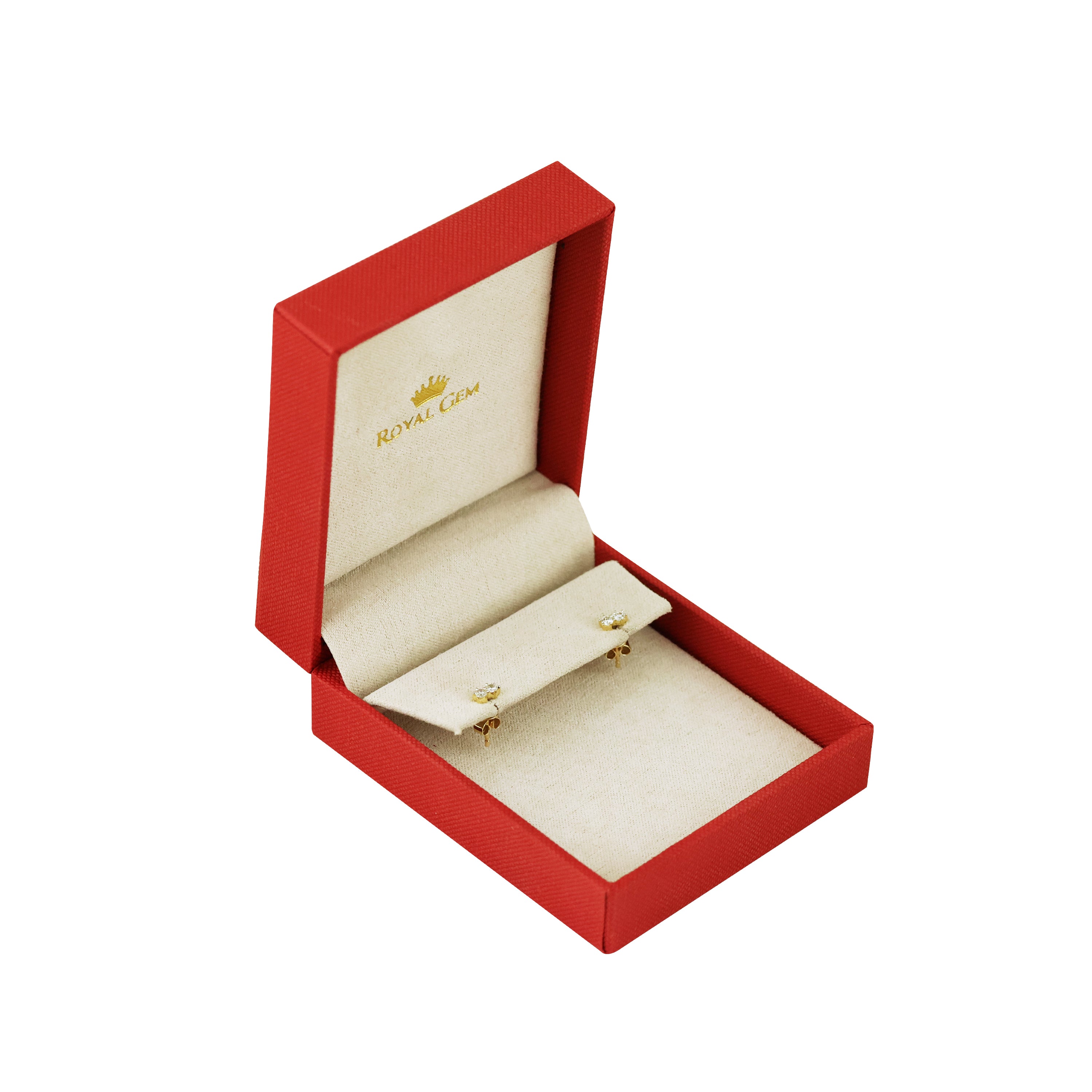Stellar Solace Duo Diamond Stud Earrings