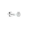 Stellar Solitude Diamond Stud Earrings