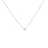 Bezel Brilliance Solitaire Necklace