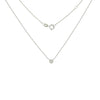 Bezel Brilliance Solitaire Necklace