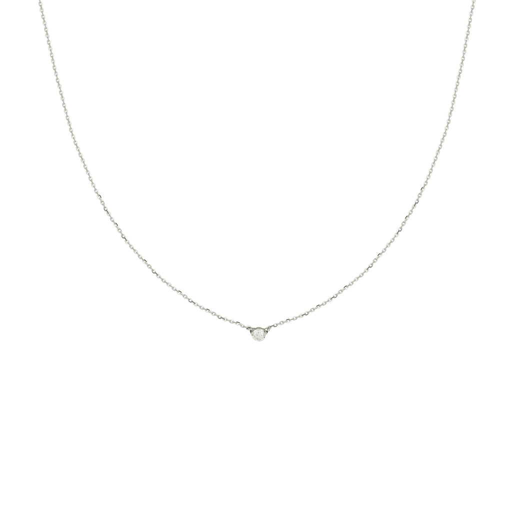 Floating Radiance Diamond Necklace