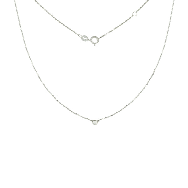 Floating Radiance Diamond Necklace