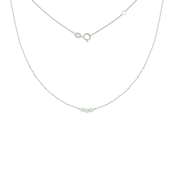 Trinity Sparkle Diamond Necklace