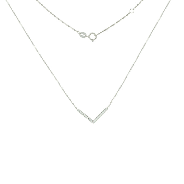 Gleaming Victory Diamond Necklace