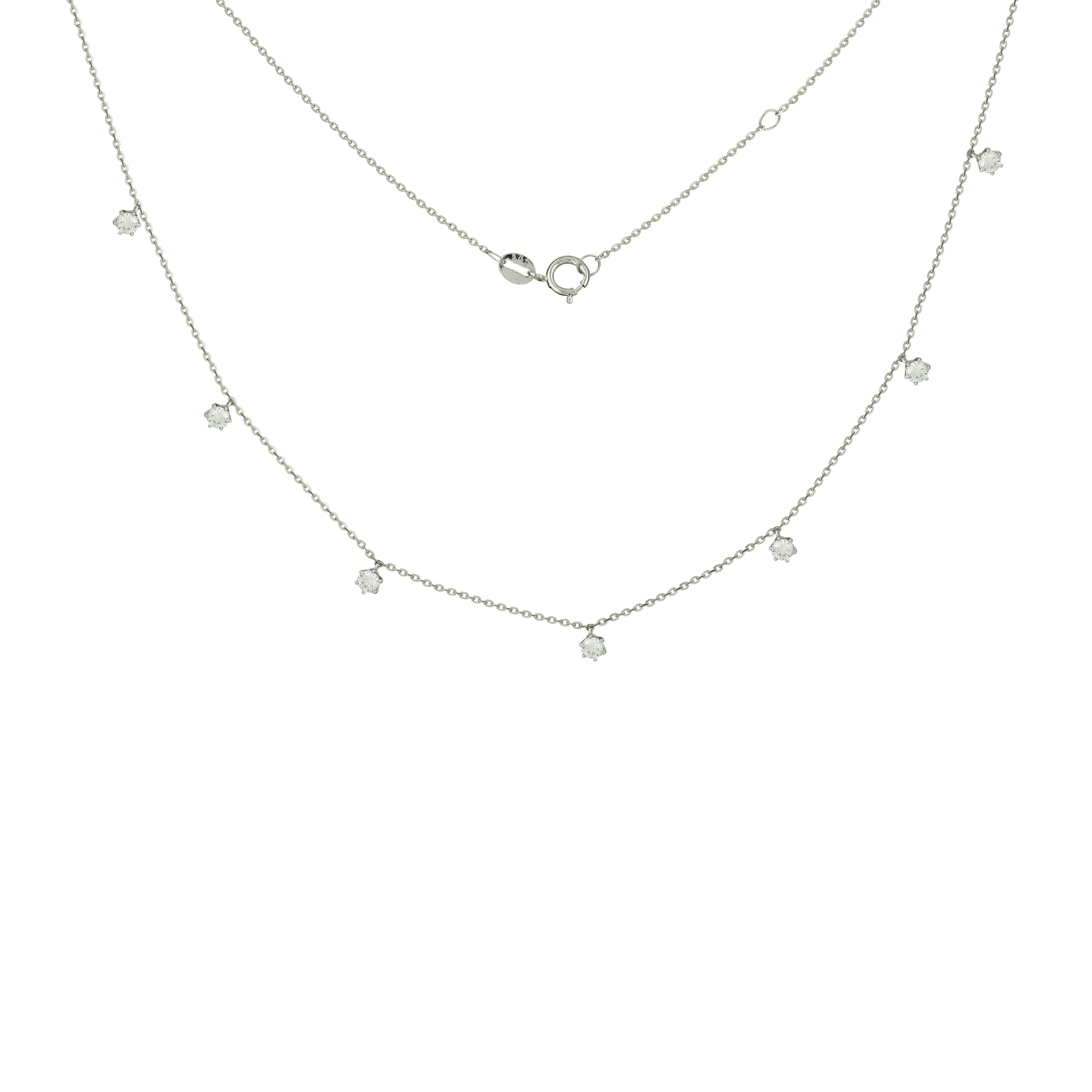 Easy Charm Diamond Necklace