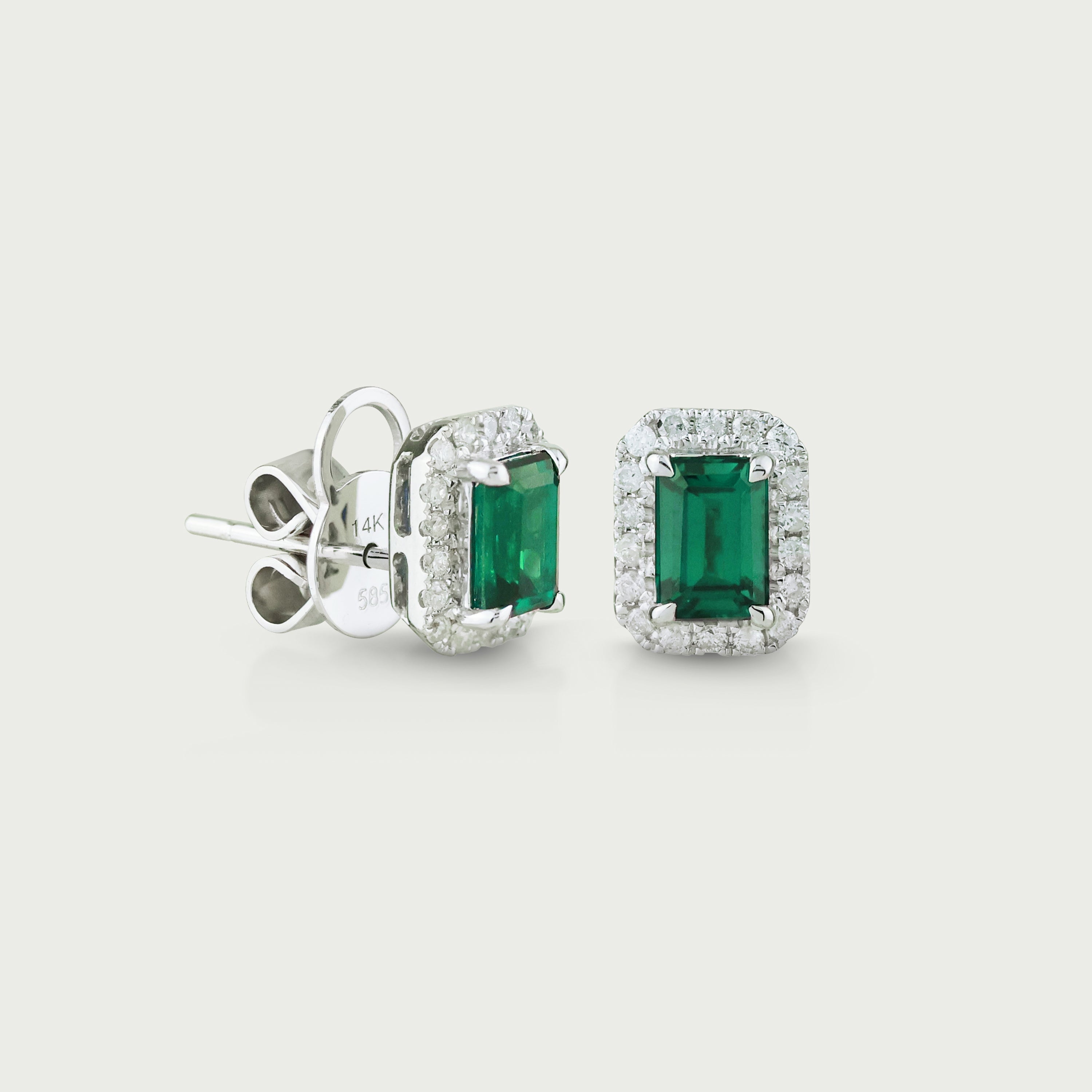 You Got This Emerald-Cut Gemstone Earrings