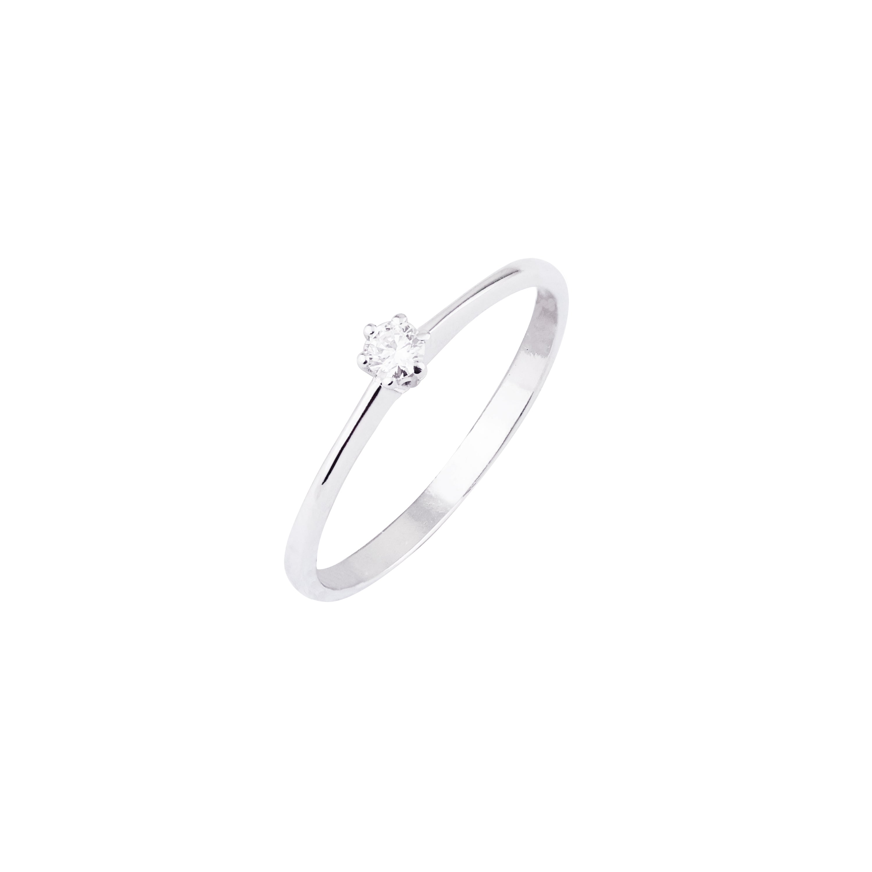 Only Promise Diamond Engagement Ring