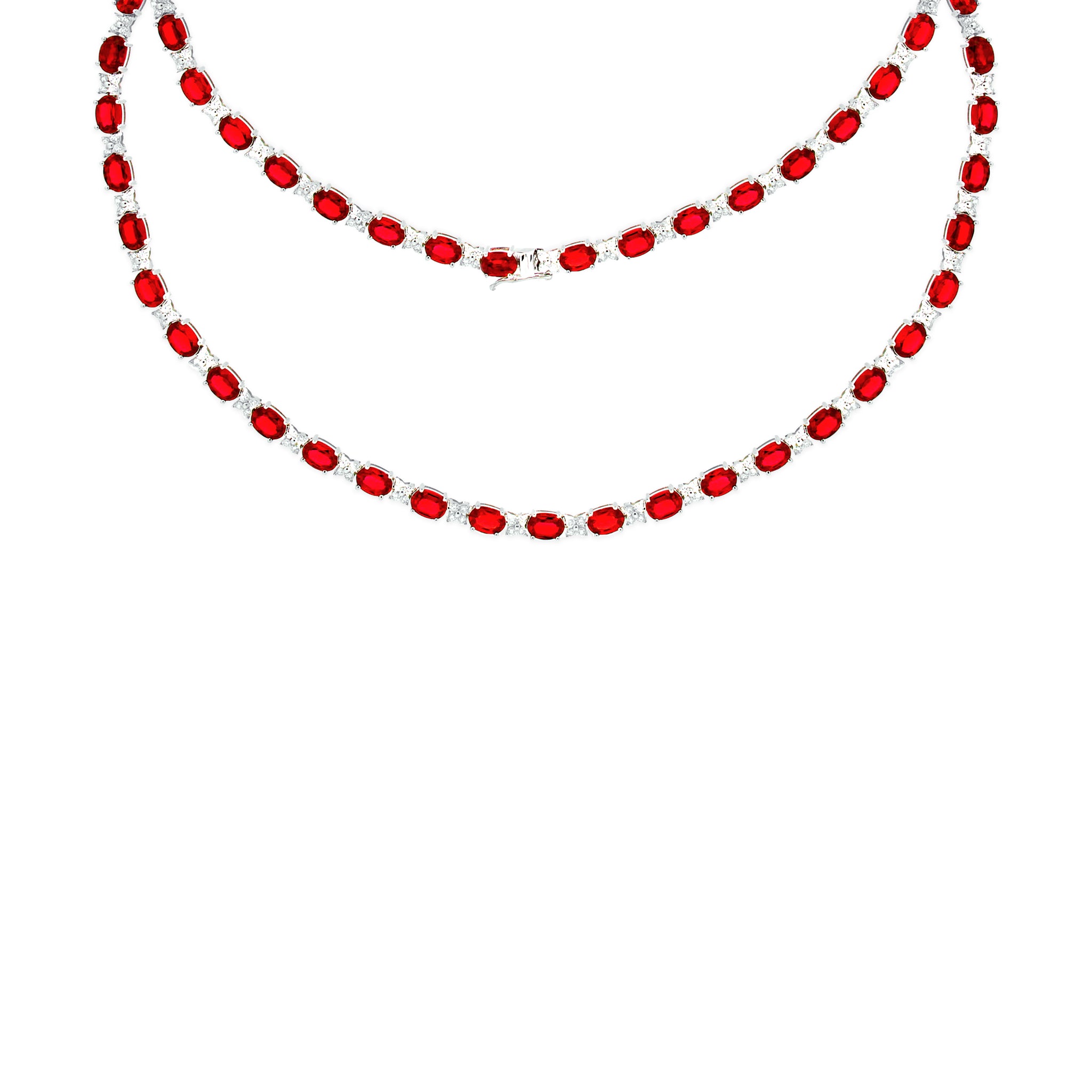 Resplendent Rubies Necklace