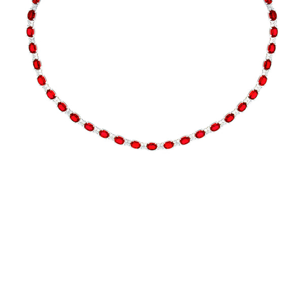 Resplendent Rubies Necklace