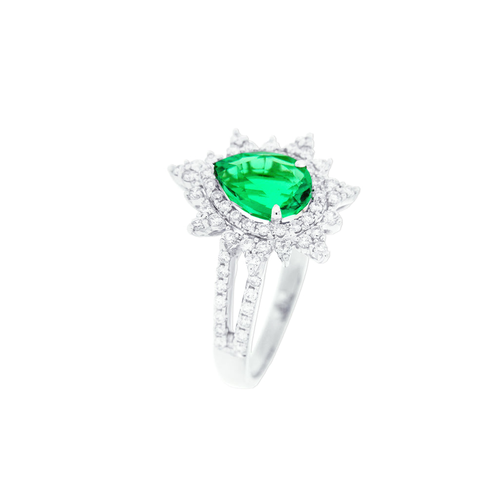 Splendor of Emeralds Ring