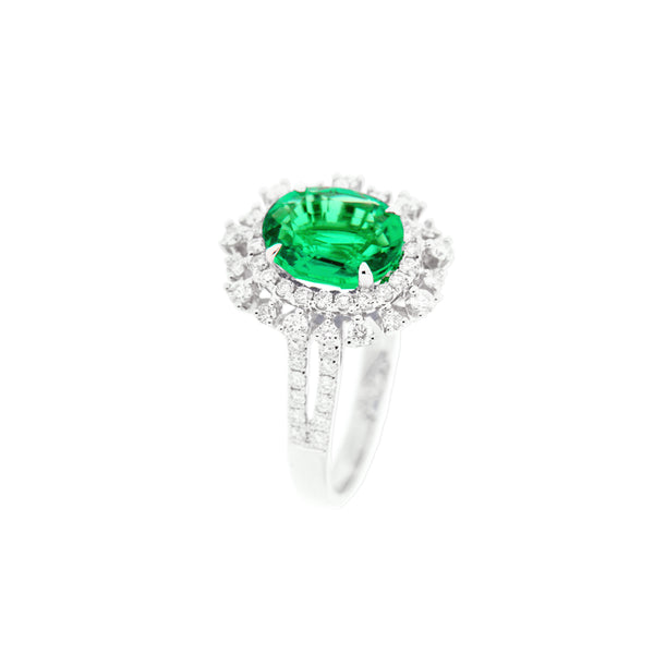 Splendor of Emeralds Ring