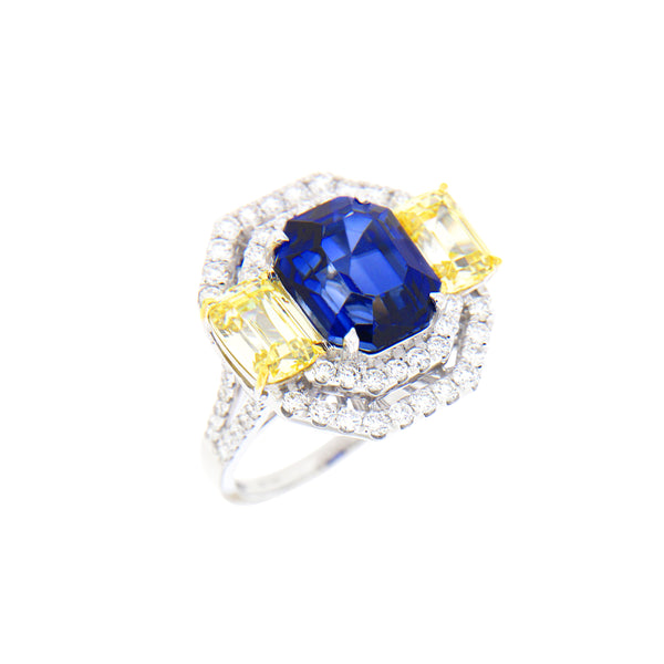 Azure Sapphire Ring