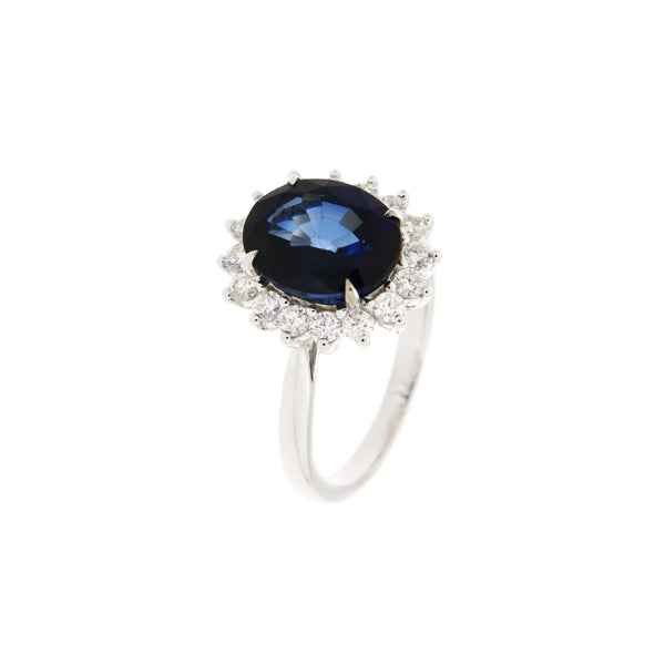 Azure Sapphire Ring