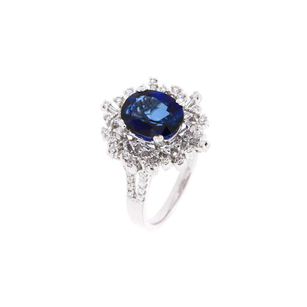 Azure Sapphire Ring