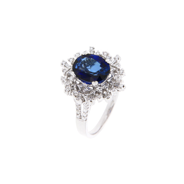 Azure Sapphire Ring