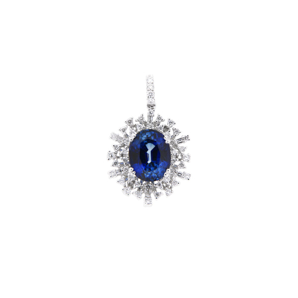 Azure Sapphire Pendant