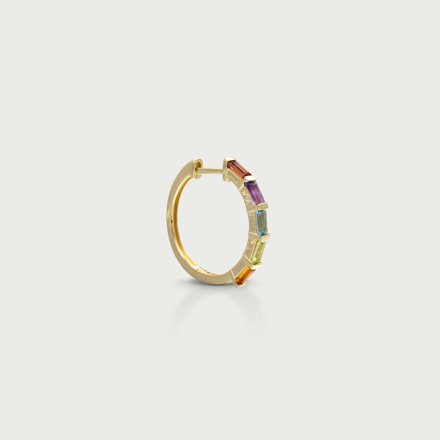 Rainbows Prism Hoop Earrings