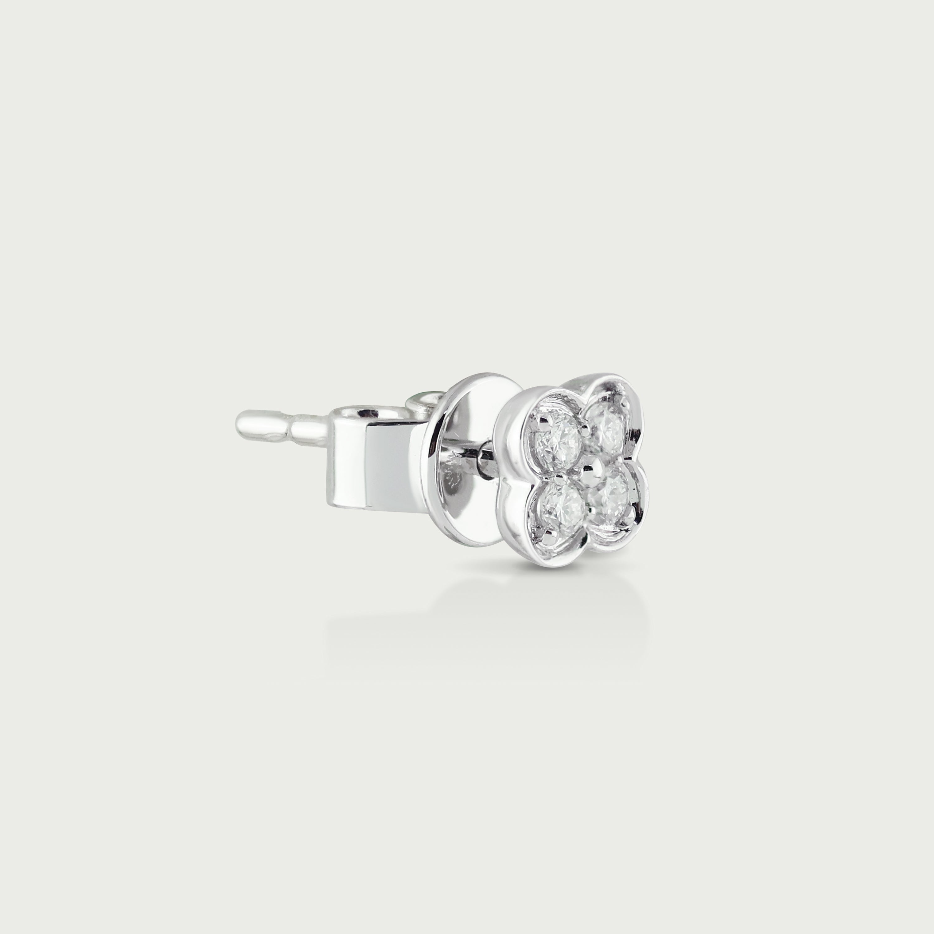 Flourish Diamond Stud Earrings