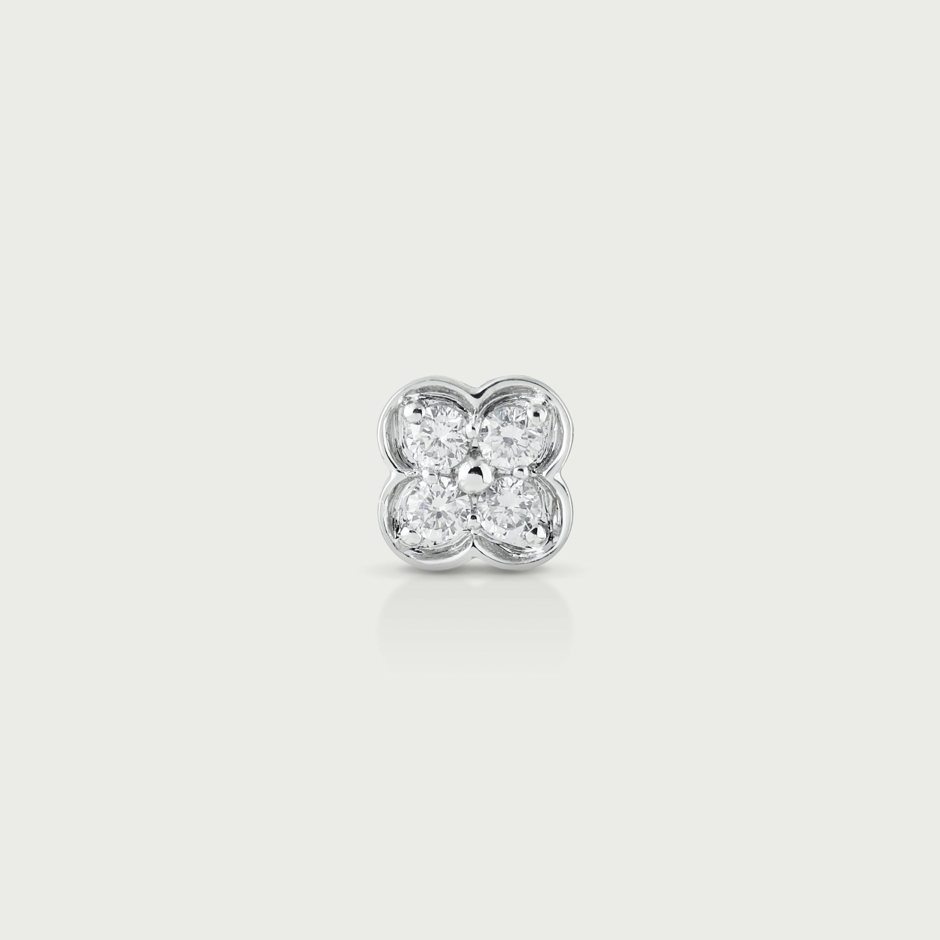 Flourish Diamond Stud Earrings