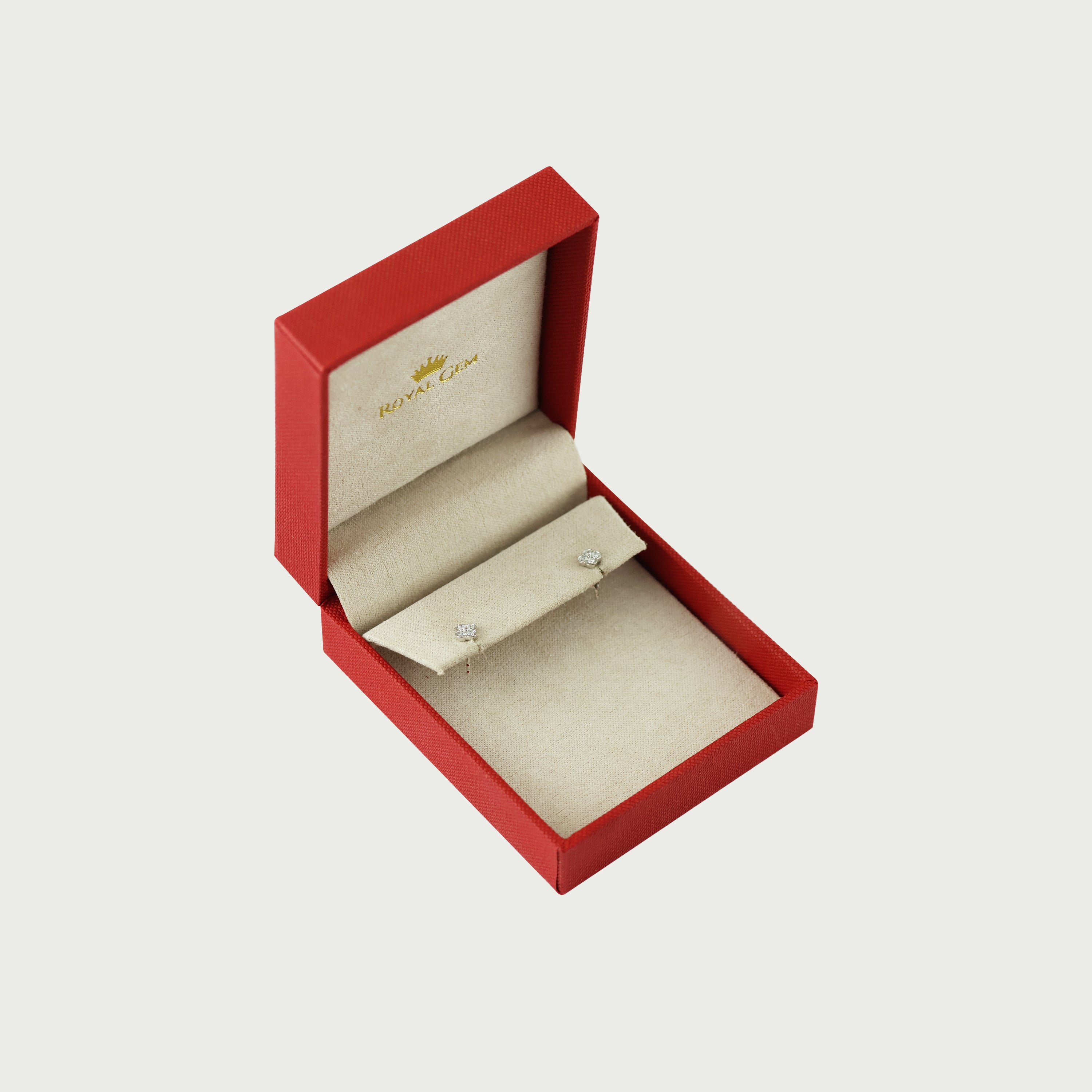 Flourish Diamond Stud Earrings