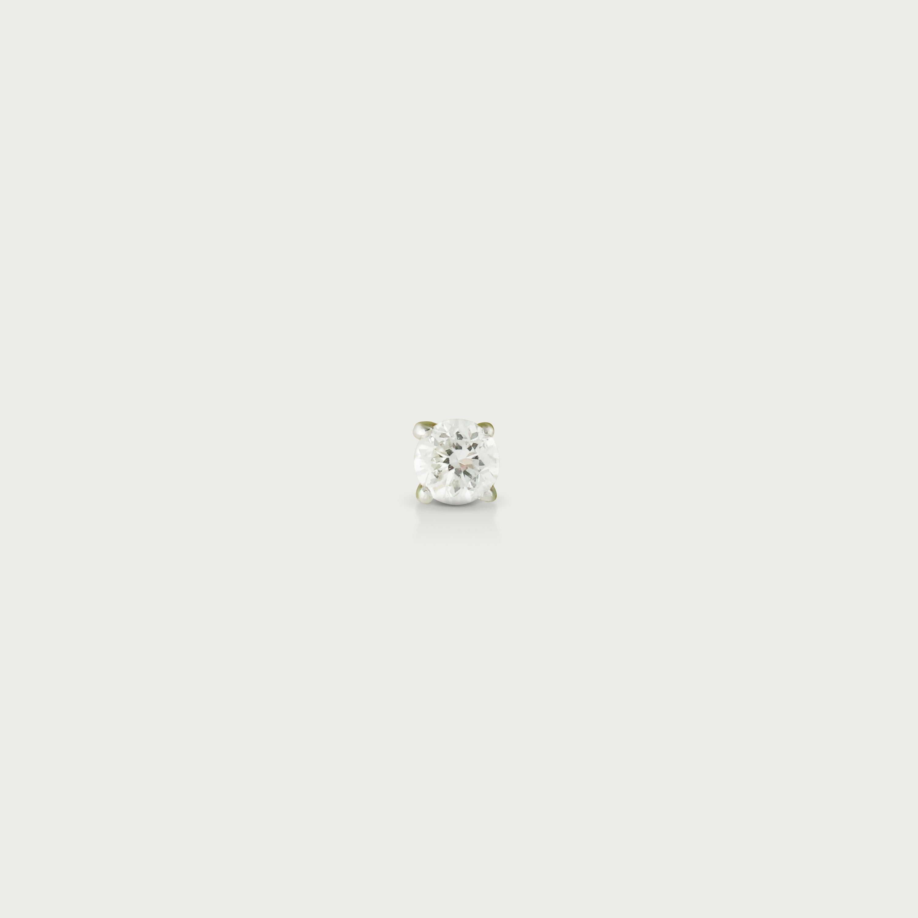 The Polished Diamond Stud Earrings