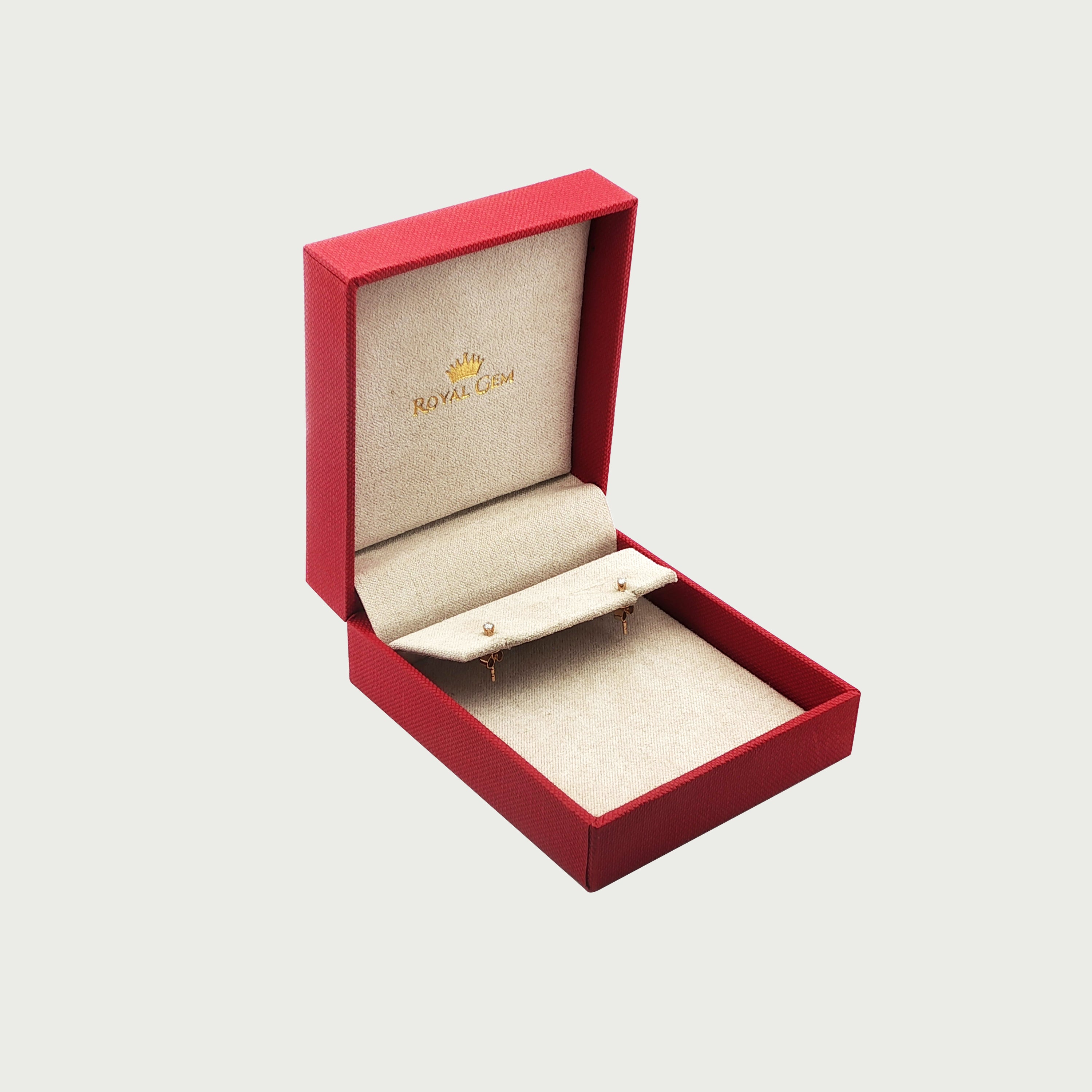 The Polished Diamond Stud Earrings