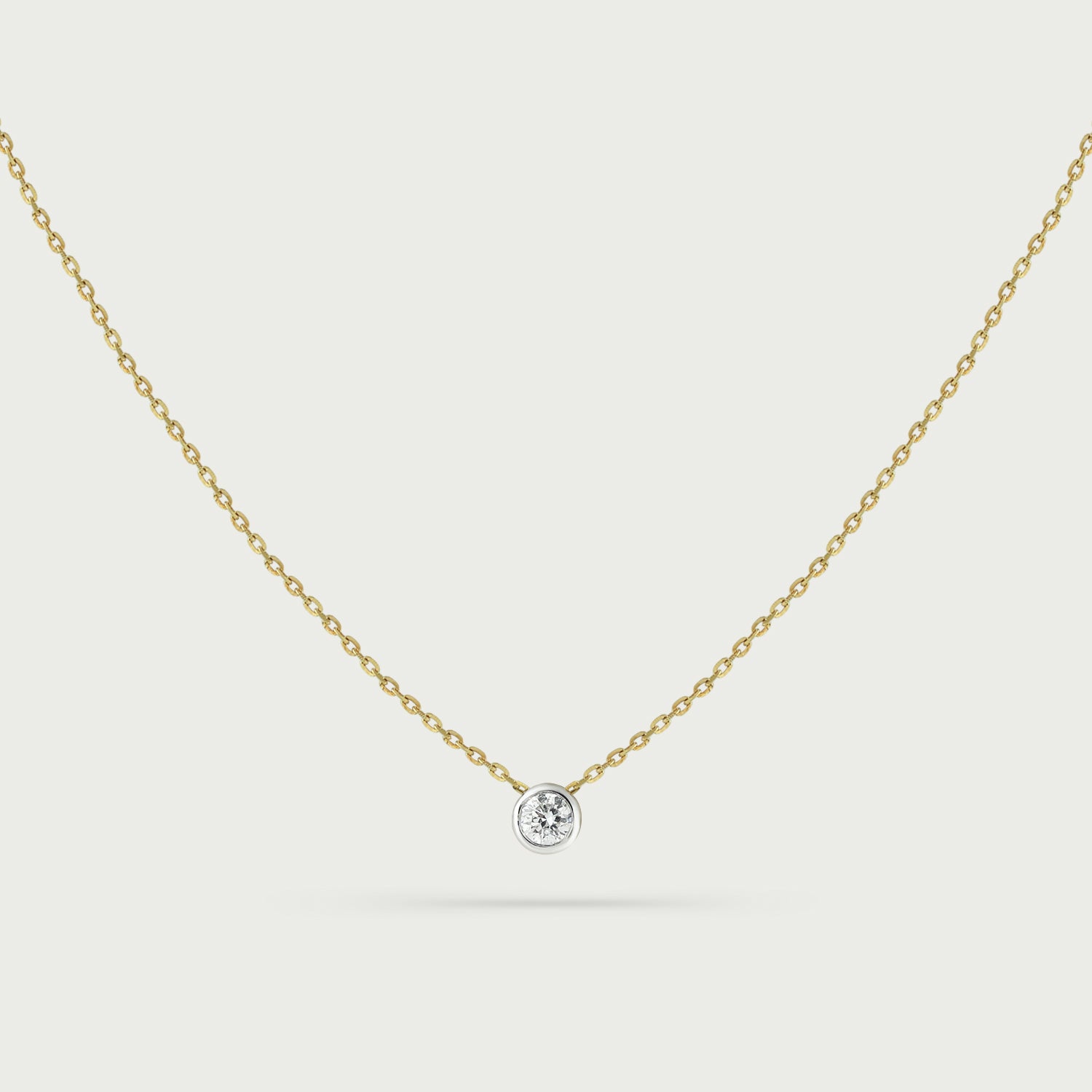 Full Circle Moment Diamond Necklace
