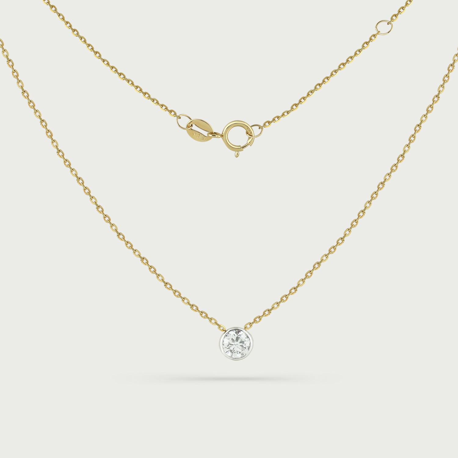 Full Circle Moment Diamond Necklace