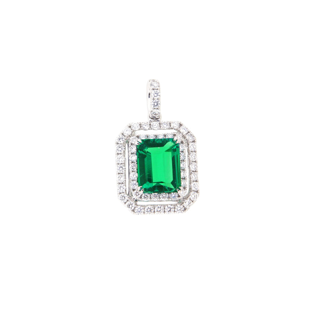 Splendor of Emeralds Pendant