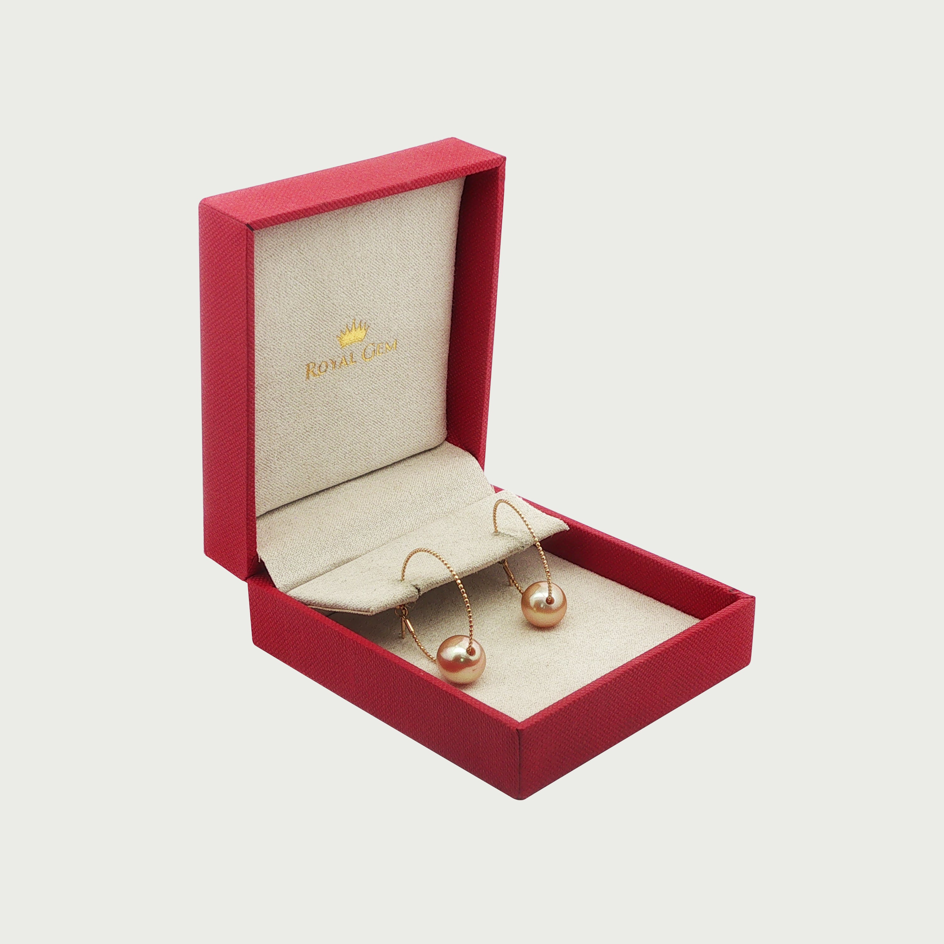 Golden Symphony Hoop Earrings