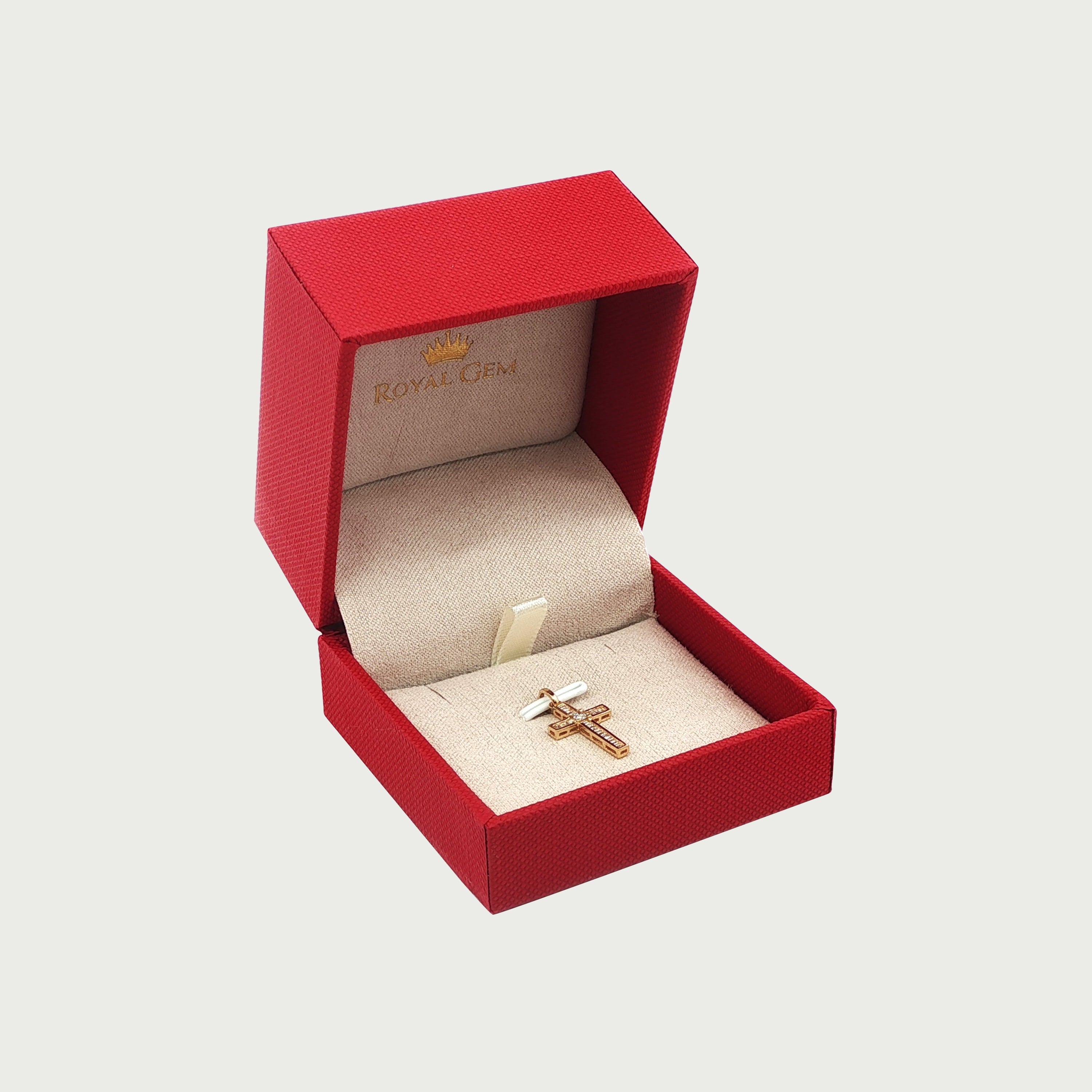 Guiding Light Diamond Cross Pendant