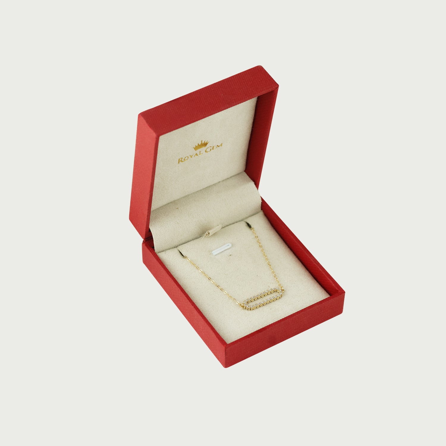 Refined Link Gold Necklace